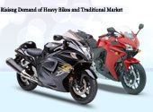 The Rising Demand of Heavy Bikes and Traditional Market